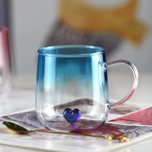 Heart Glass Cup