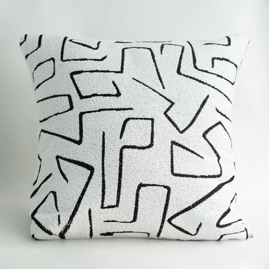 GEOMETRIC CUSHION COVER